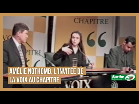 Amélie Nothomb, l'invitée de la Voix au Chapitre