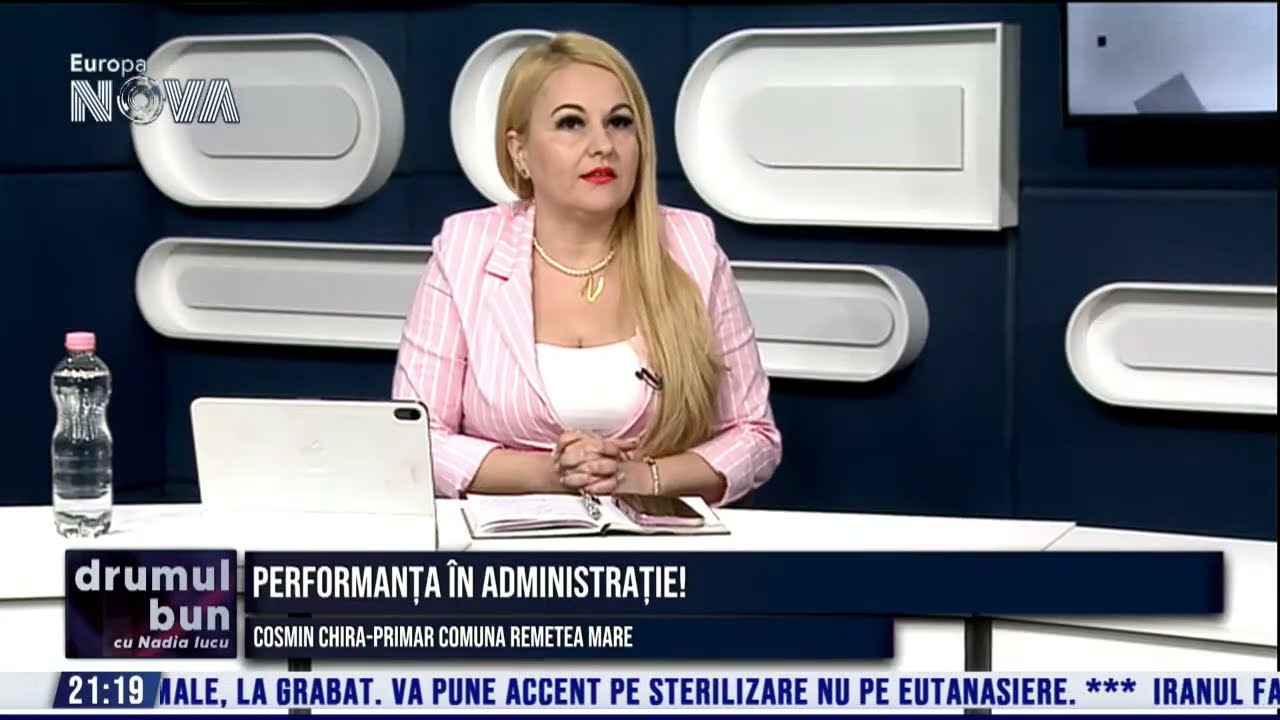 VIDEO (integral) emisiune Drumul Bun moderata de NADIA IUCU. Invitat-Cosmin Chira, primarul comunei Remetea Mare.