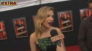 Scarlett Johansson Shimmers at 'Hitchcock' Premiere