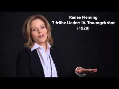 Renée Fleming: The complete "7 frühe Lieder with orchestra" (Berg)