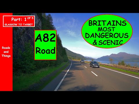 A82 GLASGOW to FORT WILLIAM Road trip video - Complete Journey in 5 Episodes.