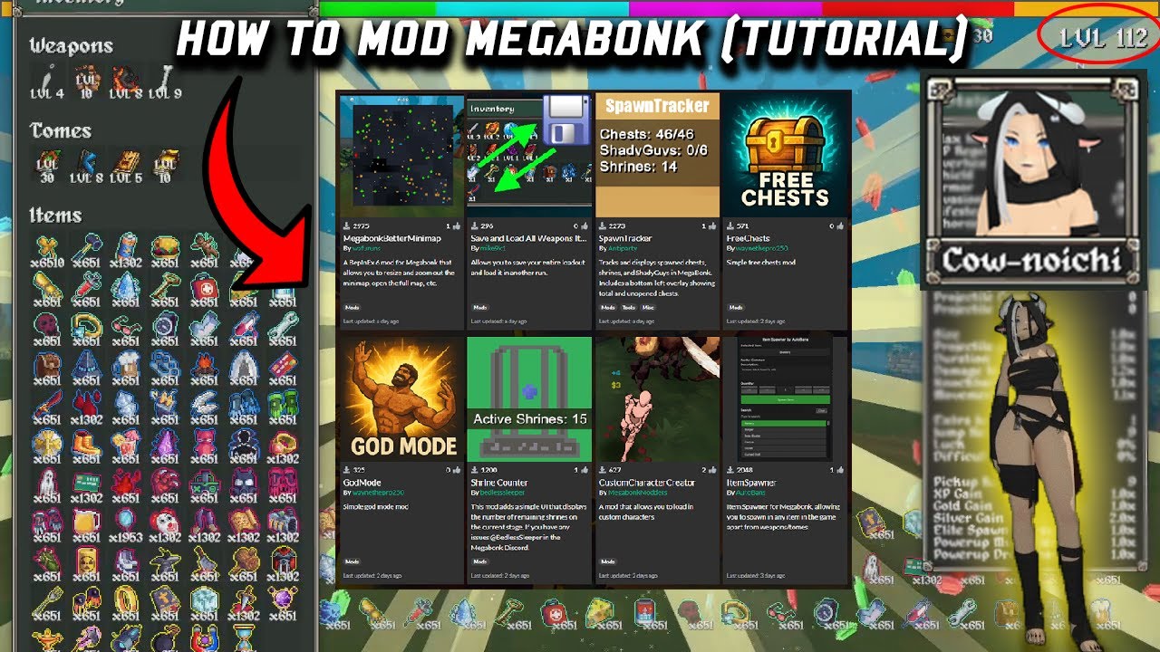 How to Mod Megabonk – Full Tutorial (Custom Characters & Builds)