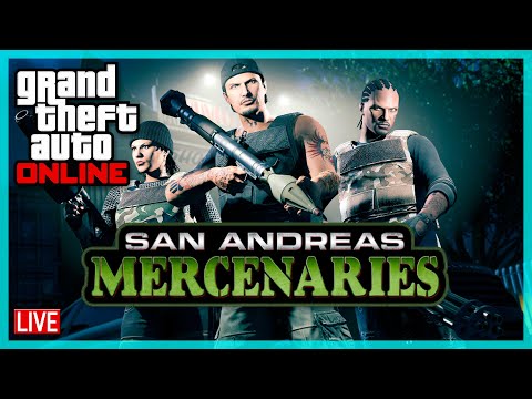 🔴 SAN ANDREAS MERCENARIES DLC • GTA Online | Rob Himself