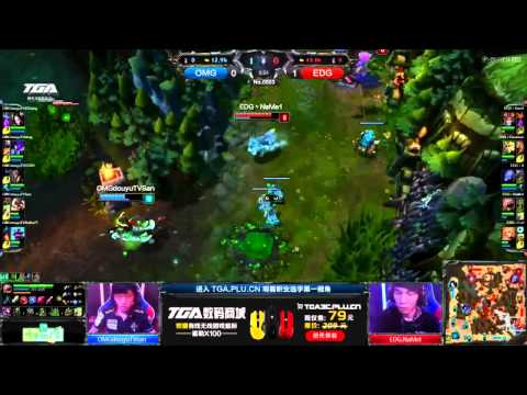 2014 LPL Summer UBF : OMG vs EDG (G2)