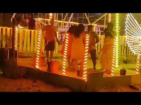 Calangute beach night view # Calangute Goa beach # Veeresh Vibes #