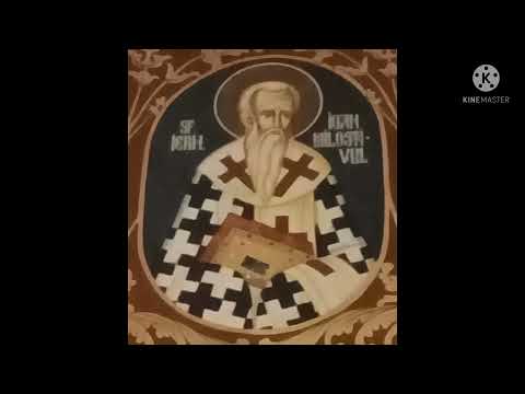 Troparul Sfântului Ierarh Ioan cel Milostiv glasul 8 - Diac. Daniel Tămăslicaru