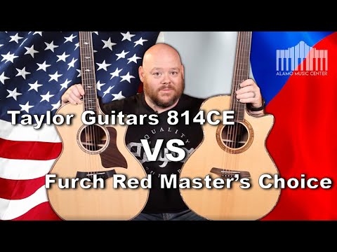 Taylor 814ce VS Furch Red Master's Choice - Will there be a surprising winner?