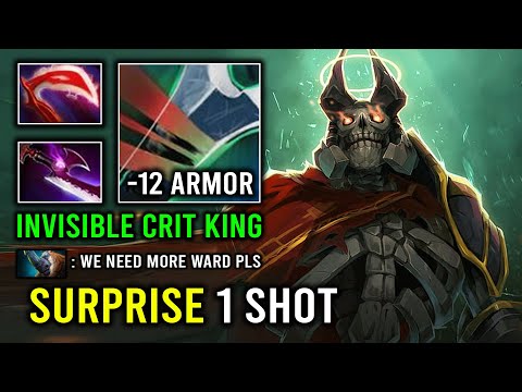 1 Shot Jungle King Super Crit -11 Armor Reduct Hyper Carry Wraith King Desolator Dota 2