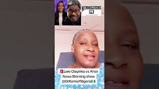 Arise News vs Lere Olayinka 