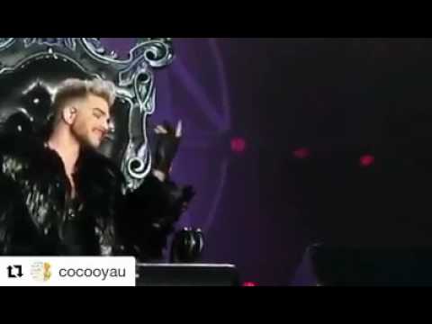 Adam Lambert - Moment Funny with Brian May