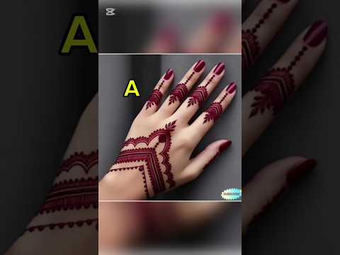 Beautiful mehndi design 💗stylish and easy mehndi design for hands। mehndi design simple।#mehndi#song