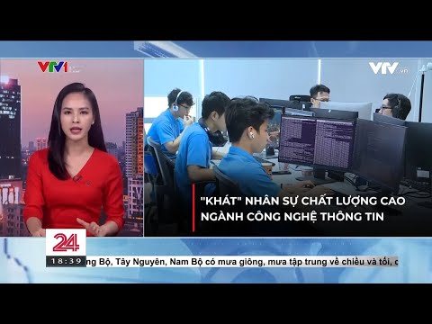 NPtv l VTV1 I CHUYỂN ĐỘNG 24H I KHÁT NHÂN SỰ CHẤT LƯỢNG CAO NGÀNH CÔNG NGHỆ THÔNG TIN #DHCMC #CMC