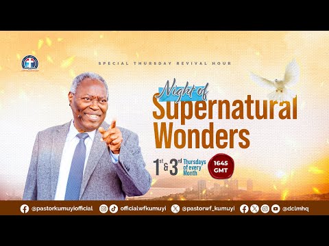 Inheriting the Promises by Faith || Night of Supernatural Wonders || May 16, 2024