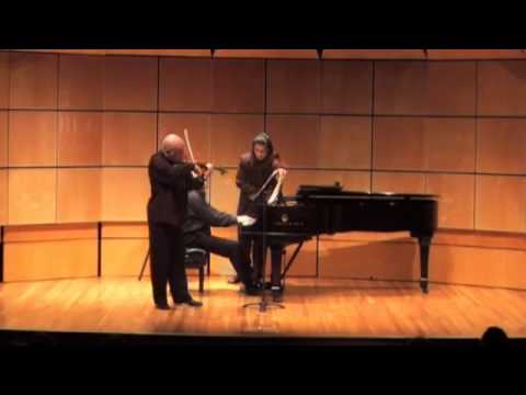 Corigliano Sonata for violin and piano - Elmar Oliveira - violin, Robert Koenig - piano, 1 of 4