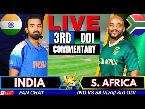 🔴 IND vs SA Live: India vs South Africa 2nd ODI | Live Cricket Score & Commentary | SA Batting