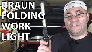 Tool Review: Braun 390 Lumen Folding LED Worklight