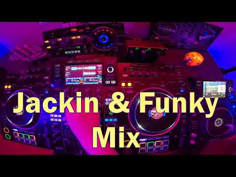 No.19 Jackin & Funky House DJ Mix using one hand (Mousse T., Moon Rocket,  Riva Starr, Mirko & Meex)