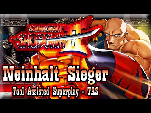 【TAS】SAMURAI SHODOWN 2 (SHIN SAMURAI SPIRITS HAOHMARU JIGOKUHEN) - NEINHALT SIEGER