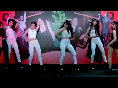 141030 Zest Zillion cover KARA - Intro + Mamma Mia @Teen Pointer Halloween 2014 (Audition)