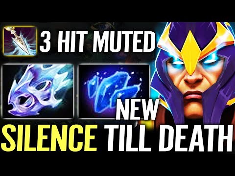 🔥 3 HIT 1.75 SEC Mute Silencer NEW SHARD REWORKED — Moonshard MAX AS Silence Forever Dota 2 Pro