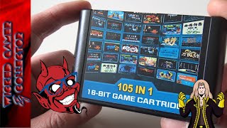 Sega Megadrive 105 in 1 Multi Retro Game Collection Carridge Review