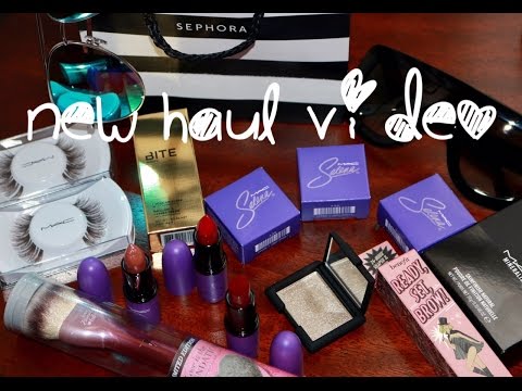 New Haul | MAC Selena, Sephora, Celine + MORE | KelseeBrianaJai Video