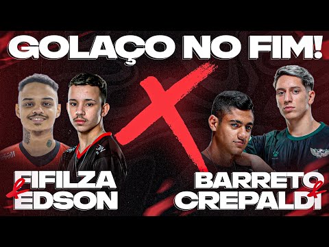 FIFILZA E EDSON29 (CM) vs (MGCF) CREPALDI E BARRETO || E CLUBS || JOGO 1 FINAL || FIFA 23