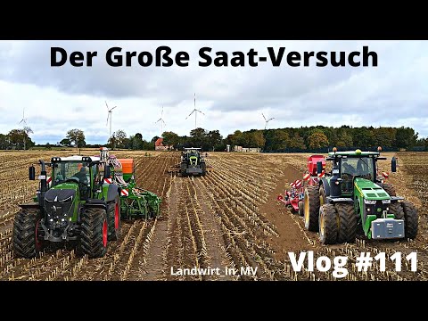 , title : 'Vlog #111 Wir Legen einen Versuch an! Mulchsaat / Streifensaat / Direktsaat'