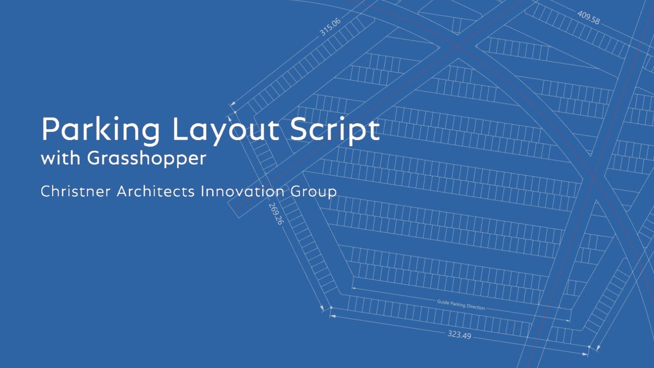 Parametric Parking Design with Grasshopper