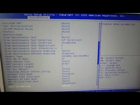 Обзор настроек BIOS материнской платы MACHINIST X99-MR9S