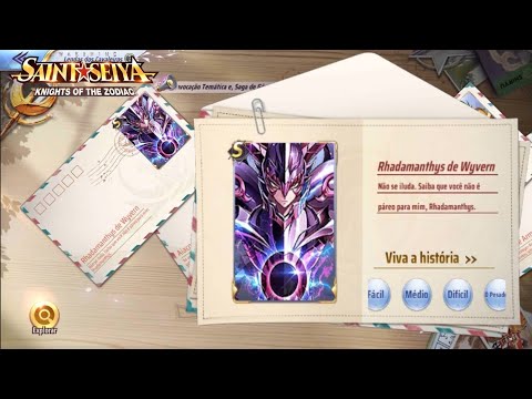 LENDAS DOS CAVALEIROS NOVO MODO COMPLETO RHADAMANTHYS - SAINT SEIYA AWAKENING