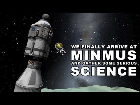 The Minmus Lander finally in action! - KSP Career Playthrough 27