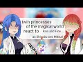 Twin Princesses Of The Magical World React Rain And Fine As Shinobu And Mitsuri