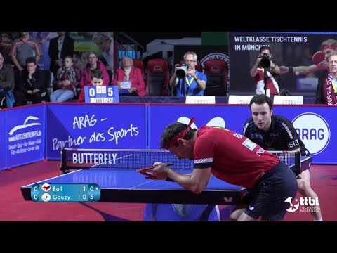 Timo Boll vs Simon Gauzy | German League 2019