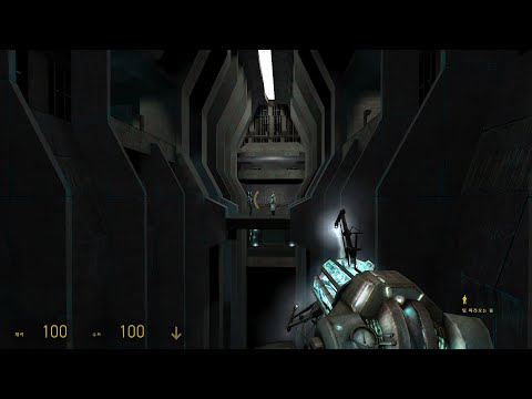 Combine의 Half-Life 2 Episode 2 Mod:Hit Squad 플레이 영상(난이도:Hard,No Death)