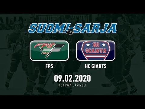 SUOMI-SARJA 2019-2020: 09.02.2020 FPS - HC Giants 11-3