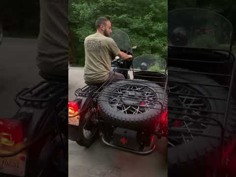 Ural GearUp Sidecar Maneuvering