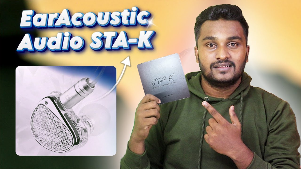 EarAcoustic Audio STA-K IEM ❤️BASS வேற லெவல்🔥!