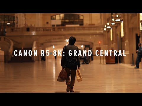 Canon R5 8K: Grand Central Terminal at Night