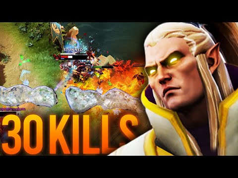 INSANE 30-KILL GAME!! Epic Invoker vs Batrider Mid | Dota 2 Invoker