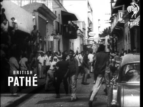 Riots In Dominican Republic  (1961)