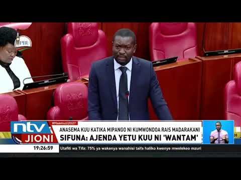 Seneta wa Nairobi Edwin Sifuna akariri azma yake ya kuwania urais mwaka wa 2027