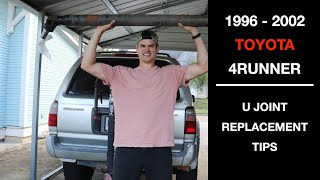 U-Joint Replacement Tips | 3rd Gen 4Runner
