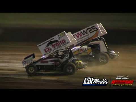 Sprintcars: McFadden on the Outside in Queensland Title Heat Race - Charlton Raceway