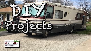 Doubled Grey tank capacity, DIY shoe rack, door holder(RV living & travel vlog)