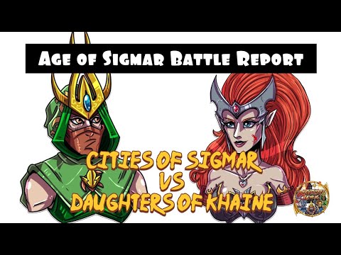 Age of Sigmar Battle Report: Cities of Sigmar vs Daughters of Khaine