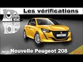Nouvelle Peugeot 208 (2020): vérifications et sécurité routière
