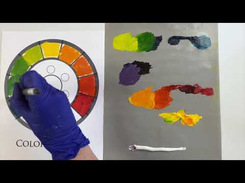 Color mixing 101 - Mixing Oil Paints For Beginners