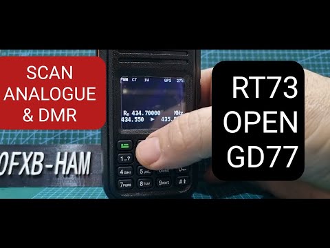 RT3S-OPENGD77 Scanning DMR & Analogue