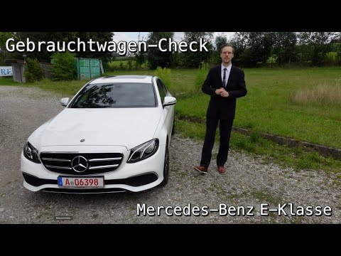 Mercedes-Benz E-Klasse E200 9-G-Tronic (W213 Limousine) Gebrauchtwagen-Check in 4K (deutsch)